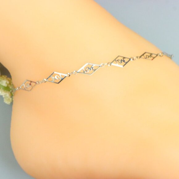 "Handmade Anklet – A Stylish Choice for Women, Thoughtful Gift Idea, EVCH1769 - Picture 3 of 10
